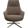 Fauteuil pivotant Mimi Mocca>KARE Design Sale