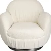 Fauteuil pivotant Nube bouclé>KARE Design Outlet