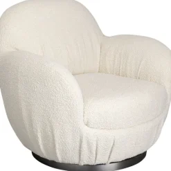 Fauteuil pivotant Nube bouclé>KARE Design Outlet