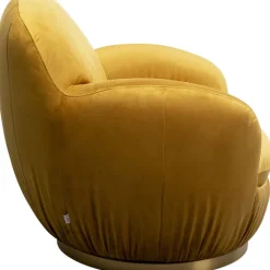 Fauteuil pivotant Nube jaune><noscript><img width=
