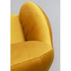 Fauteuil pivotant Nube jaune><noscript><img width=