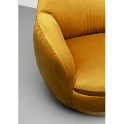 Fauteuil pivotant Nube jaune><noscript><img width=
