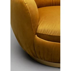 Fauteuil pivotant Nube jaune><noscript><img width=
