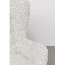 Fauteuil pivotant Oscar beige><noscript><img width=
