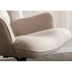 Fauteuil pivotant Oscar crème><noscript><img width=