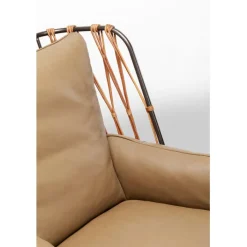 Fauteuil pivotant Paradiso marron><noscript><img width=