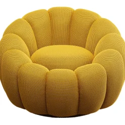 Fauteuil pivotant Peppo Bloom jaune><noscript><img width=