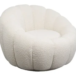 Fauteuil pivotant Peppo Bloom blanc><noscript><img width=
