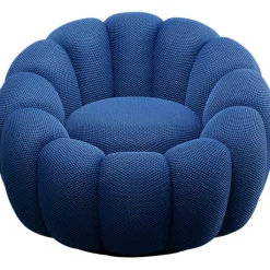 Fauteuil pivotant Peppo Bloom bleu><noscript><img width=