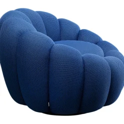 Fauteuil pivotant Peppo Bloom bleu><noscript><img width=