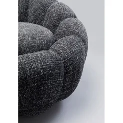 Fauteuil pivotant Peppo Bloom Melange noir><noscript><img width=
