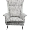 Fauteuil Vegas Forever mélange sel & poivre>KARE Design Hot