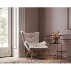 Fauteuil Vicky gris>KARE Design New