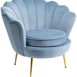 Fauteuil Water Lily doré or aqua><noscript><img width=