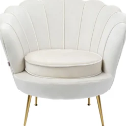 Fauteuil Water Lily doré-beige>KARE Design