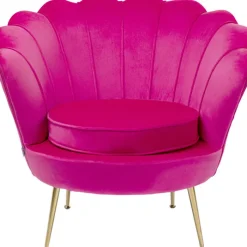 Fauteuil Water Lily doré-fuchsia>KARE Design Hot