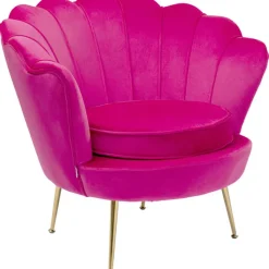 Fauteuil Water Lily doré-fuchsia><noscript><img width=