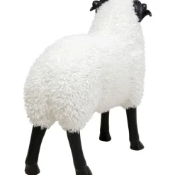 Figurine décorative Bathilde Ram blanc 78cm><noscript><img width=