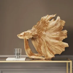 Figurine décorative Betta Fish doré petit>KARE Design Clearance