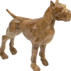 Figurine décorative Bulldog Wood 70x78cm>KARE Design Clearance