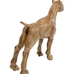 Figurine décorative Bulldog Wood 70x78cm><noscript><img width=