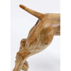 Figurine décorative Bulldog Wood 70x78cm><noscript><img width=