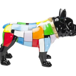 Figurine décorative Bulldog colore>KARE Design Hot