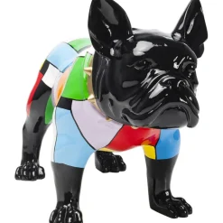 Figurine décorative Bulldog colore>KARE Design Hot