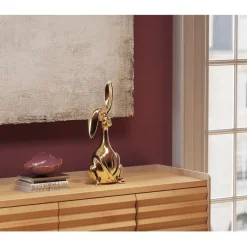 Figurine décorative Bunny doré 52cm>KARE Design New