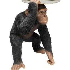 Figurine décorative Butler Playing Chimp noir 52cm>KARE Design Best