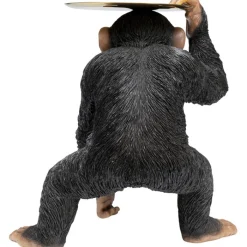 Figurine décorative Butler Playing Chimp noir 52cm><noscript><img width=