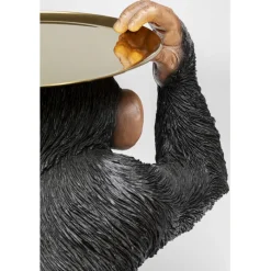 Figurine décorative Butler Playing Chimp noir 52cm><noscript><img width=