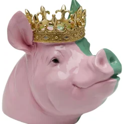 Figurine décorative Crowned Pig 28cm>KARE Design Best