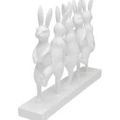 Figurine décorative Dancing Rabbits 40cm><noscript><img width=