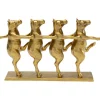 Figurine décorative Dancing Cows doré 40cm>KARE Design Sale