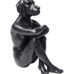 Figurine décorative Dog Marc noire><noscript><img width=