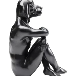 Figurine décorative Dog Marc noire><noscript><img width=