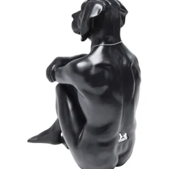 Figurine décorative Dog Marc noire><noscript><img width=