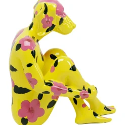 Figurine décorative Dog Marc jaune 80cm><noscript><img width=