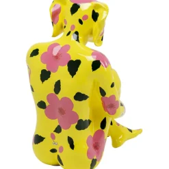 Figurine décorative Dog Marc jaune 80cm><noscript><img width=