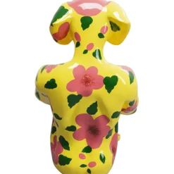 Figurine décorative Dog Marc jaune 80cm><noscript><img width=
