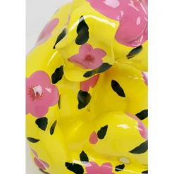 Figurine décorative Dog Marc jaune 80cm><noscript><img width=