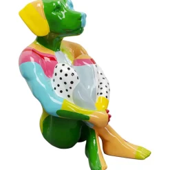 Figurine décorative Dog Marc colore 80cm><noscript><img width=