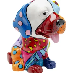 Figurine décorative Dog Patchwork 35cm>KARE Design