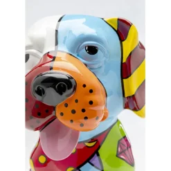 Figurine décorative Dog Patchwork 35cm><noscript><img width=
