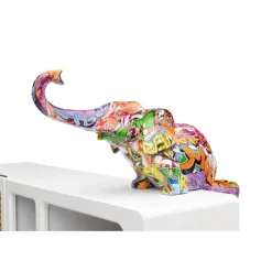Figurine Décorative Elefant Zirkus Graffiti(2/Set)><noscript><img width=