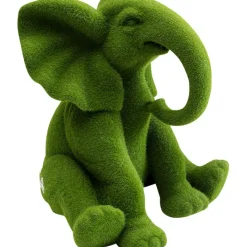 Figurine décorative Elephant Flock vert 18cm>KARE Design Outlet