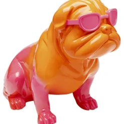 Figurine décorative Fashion Dog pink 37cm>KARE Design Discount