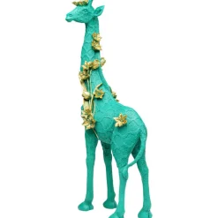 Figurine décorative Flower Giraffe vert 76cm>KARE Design Sale