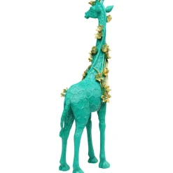 Figurine décorative Flower Giraffe vert 76cm><noscript><img width=